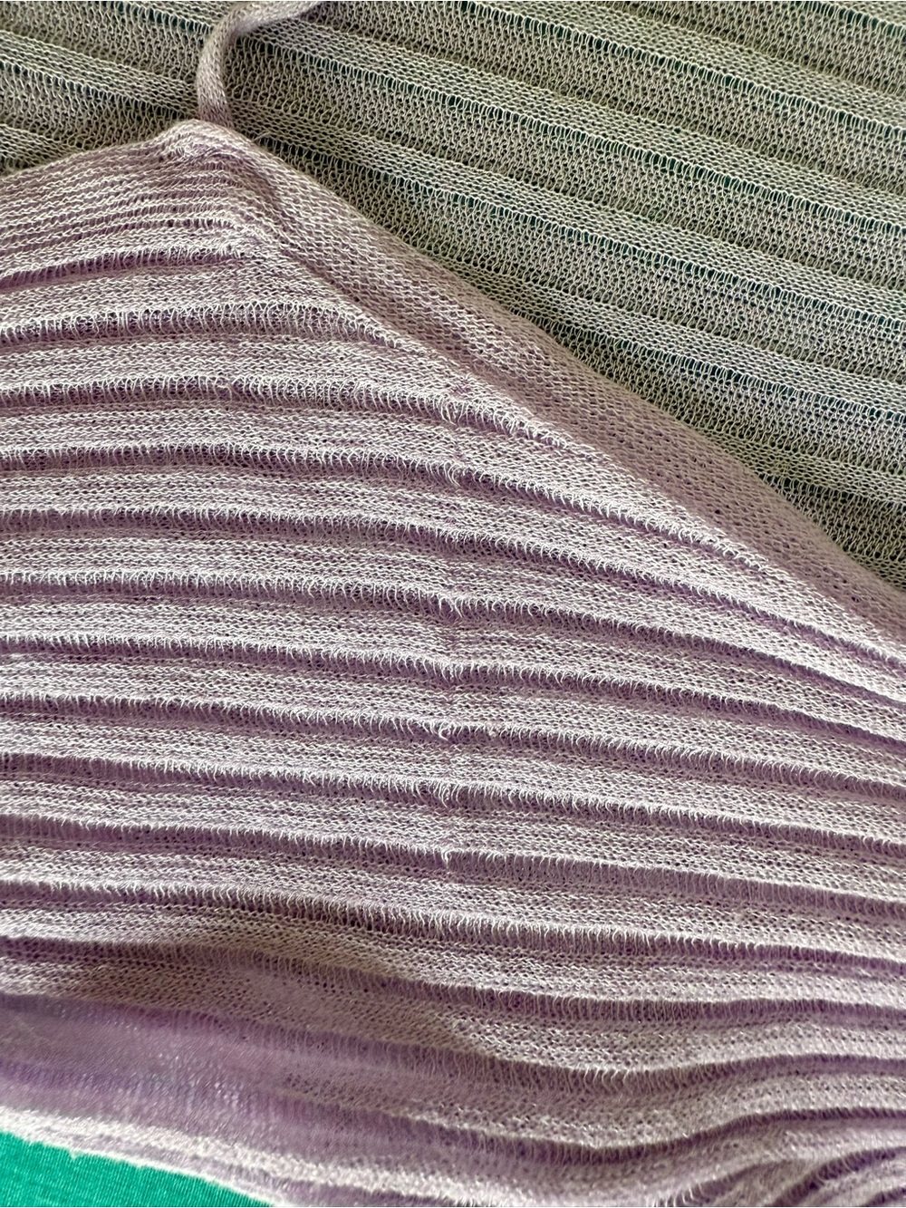 Mango Lilic Purple Knit Tue-Front Cardigan Long Sleeve Sweater - Picture 5 of 9